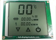 โลหะ PINs แผงจอ LCD TN ที่กำหนดเองส่วนสำหรับเครื่องทำน้ำอุ่น Positive