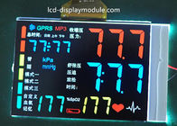 โมดูลแสดงผล LCD Dot Matrix ความละเอียดสูง LED VA Segment FPC ชนิดสีขาว