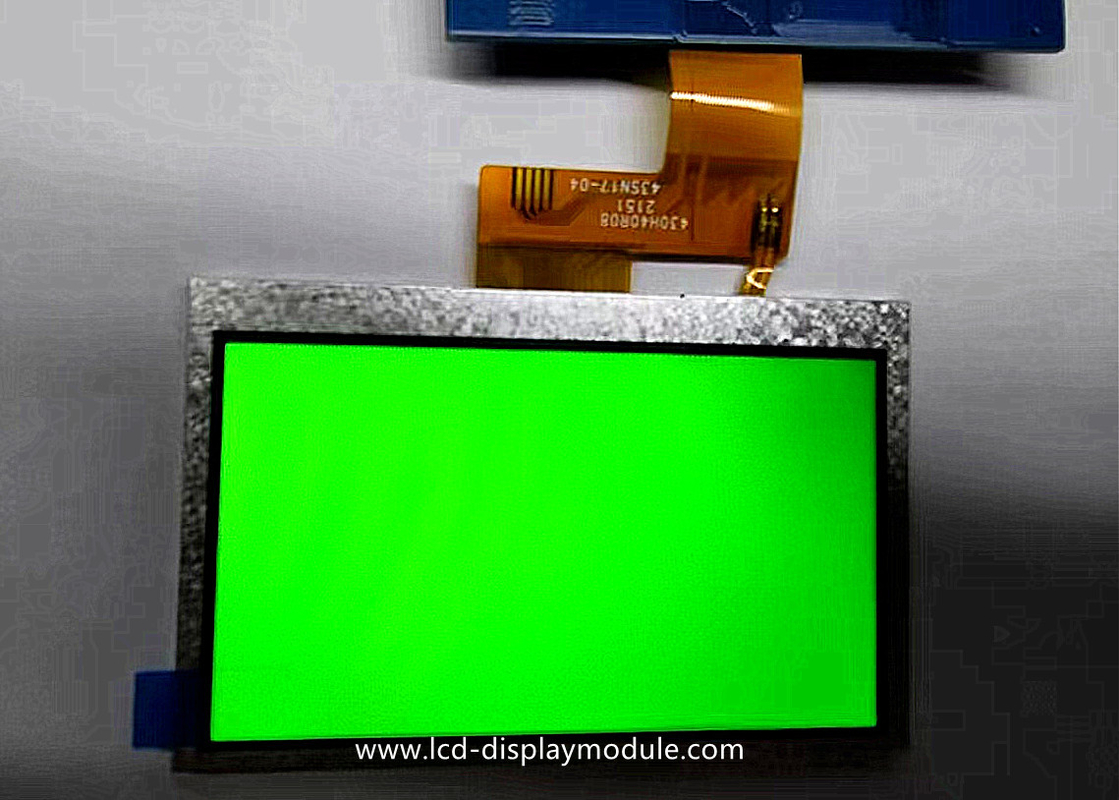 4.3 นิ้ว 480 RGB * 272 ความละเอียดทุกทิศทางการดู ความต้านทานจอสัมผัส ความสว่างสูง