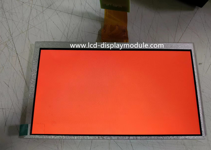 1024x600 มุมมองแบบเต็มโมดูลจอแสดงผล TFT LCD พร้อม 50 PINs 350CD 7 นิ้ว